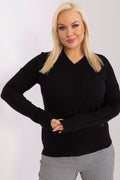  Chandail plus size model 190057 Factory Price 