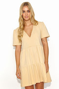  Robe de jour model 192947 Makadamia 