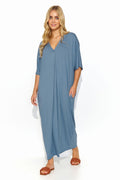  Robe de jour model 193057 Makadamia 