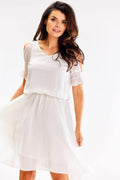  Robe de jour model 196604 awama 
