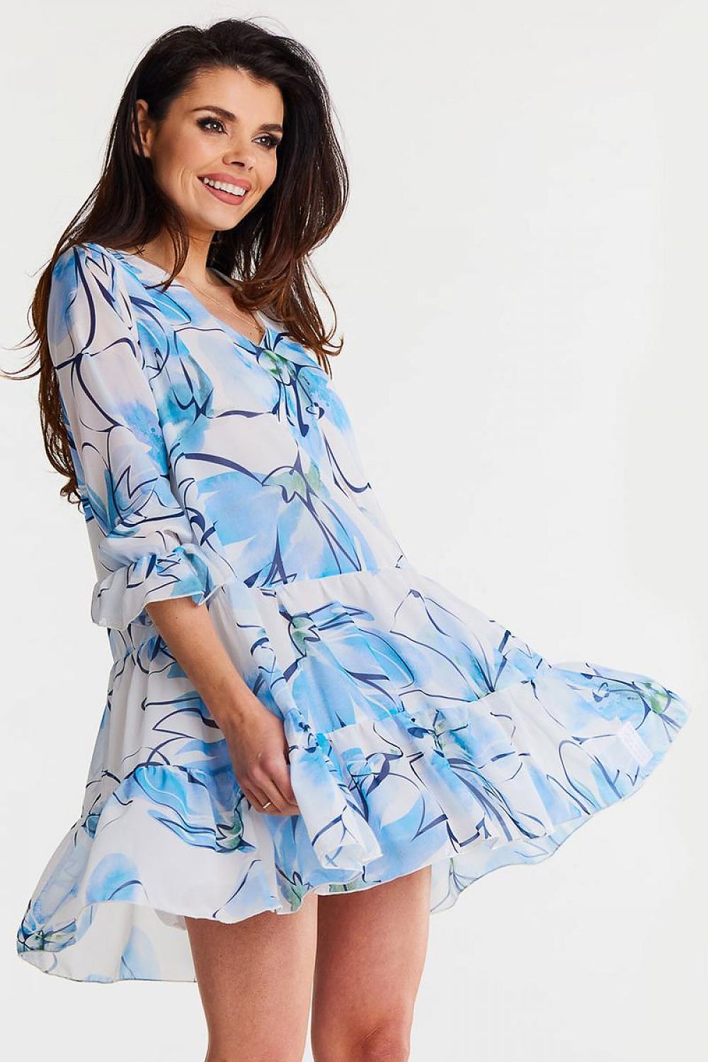  Robe de jour model 196712 awama 