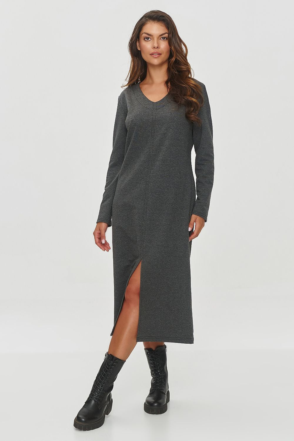  Robe de jour model 200062 Makadamia 