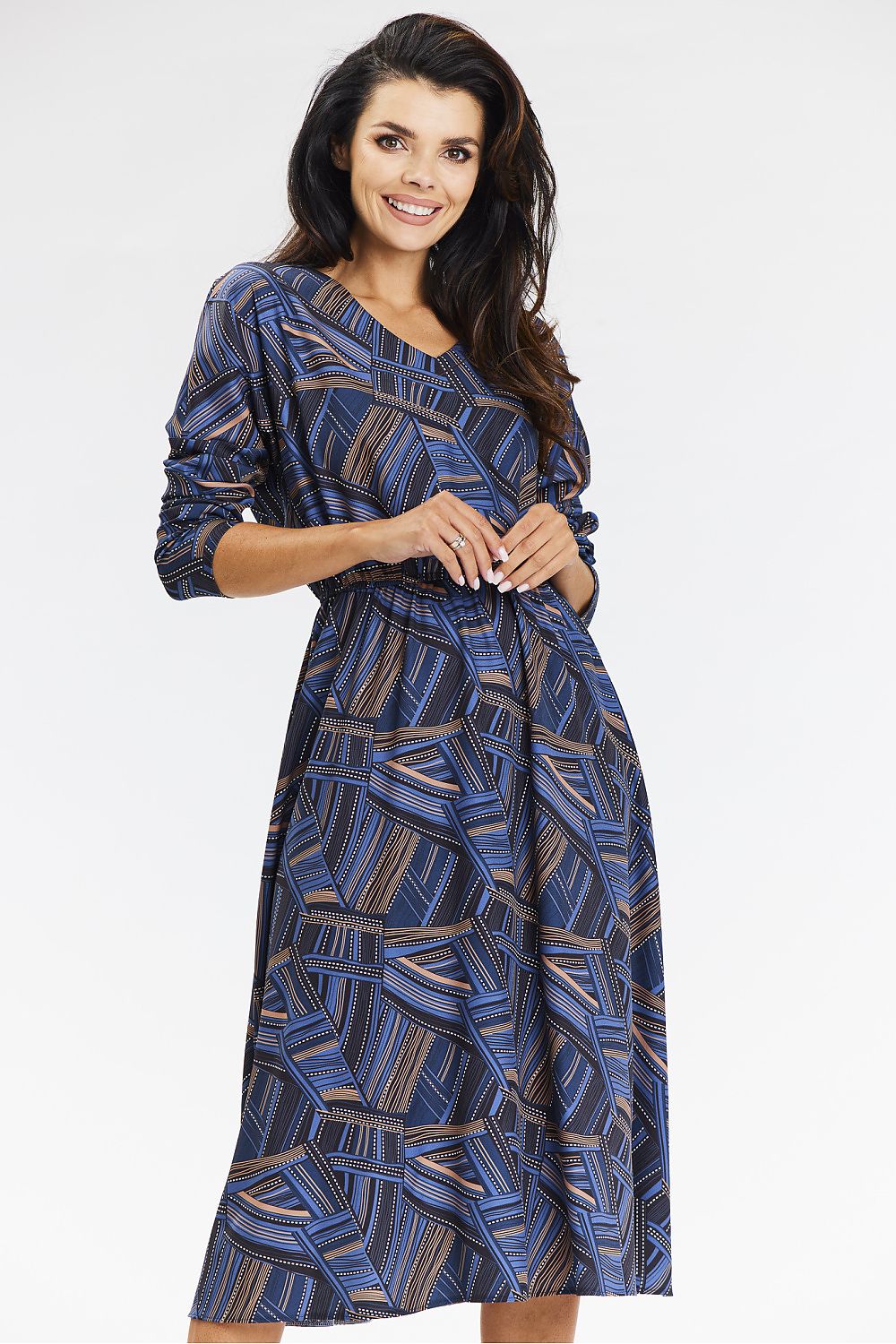  Robe de jour model 200592 awama 