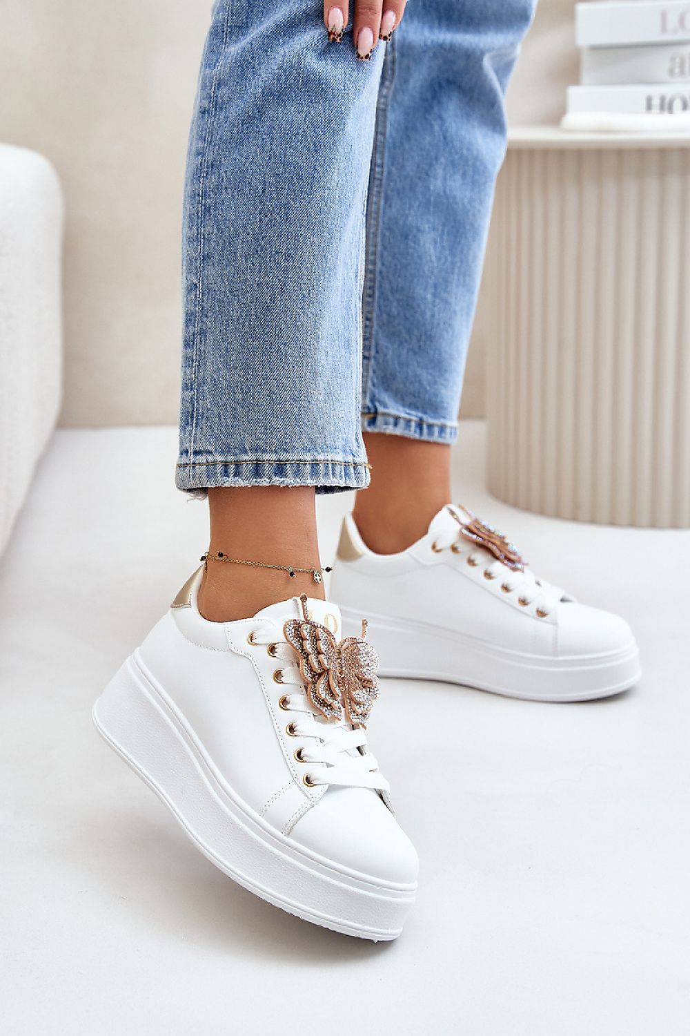  Baskets à plateforme model 201045 Step in style 