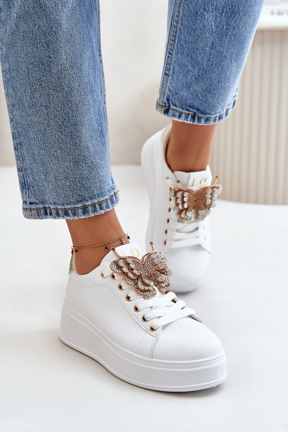  Baskets à plateforme model 201045 Step in style 