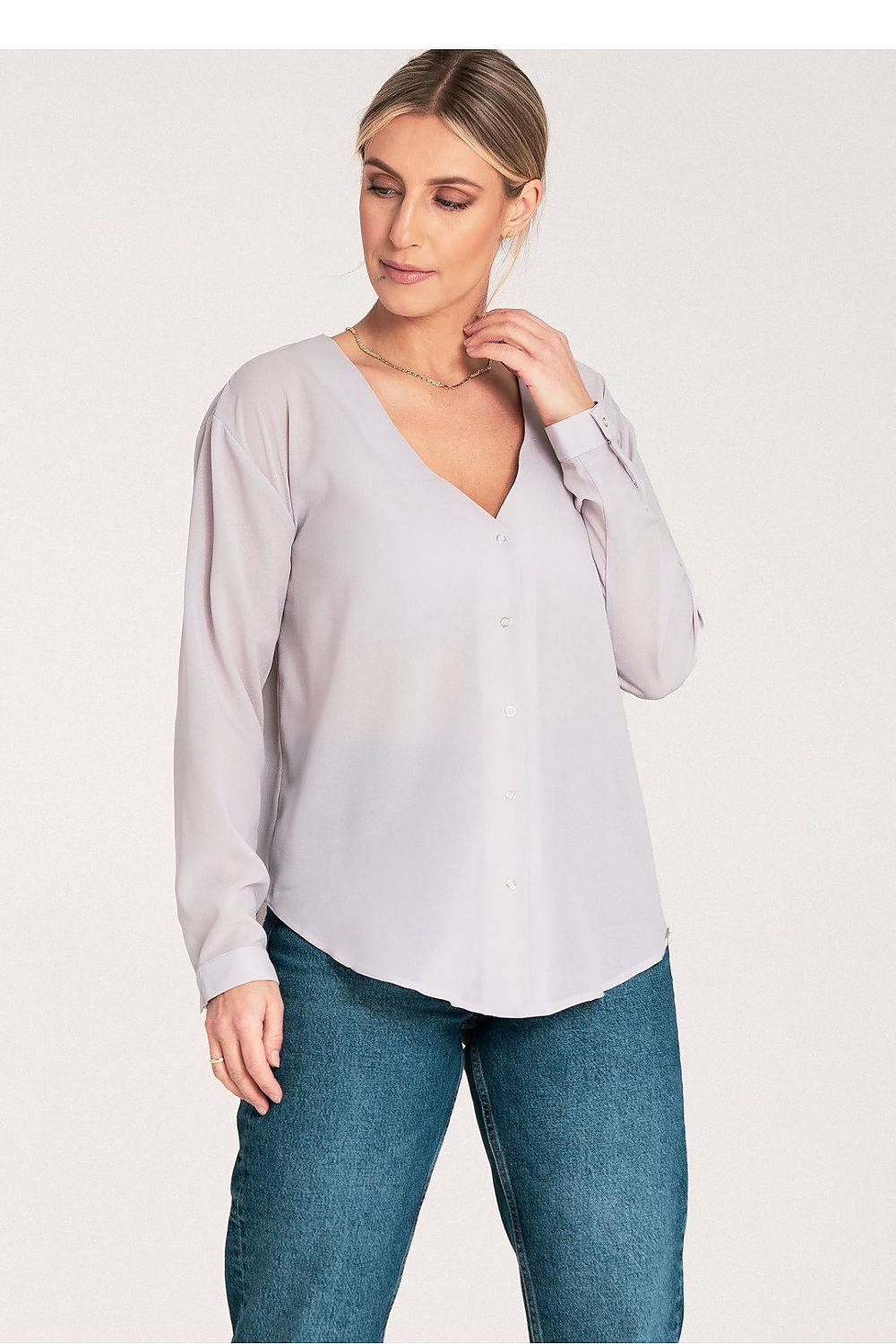  Chemise manche longue model 204325 Figl 