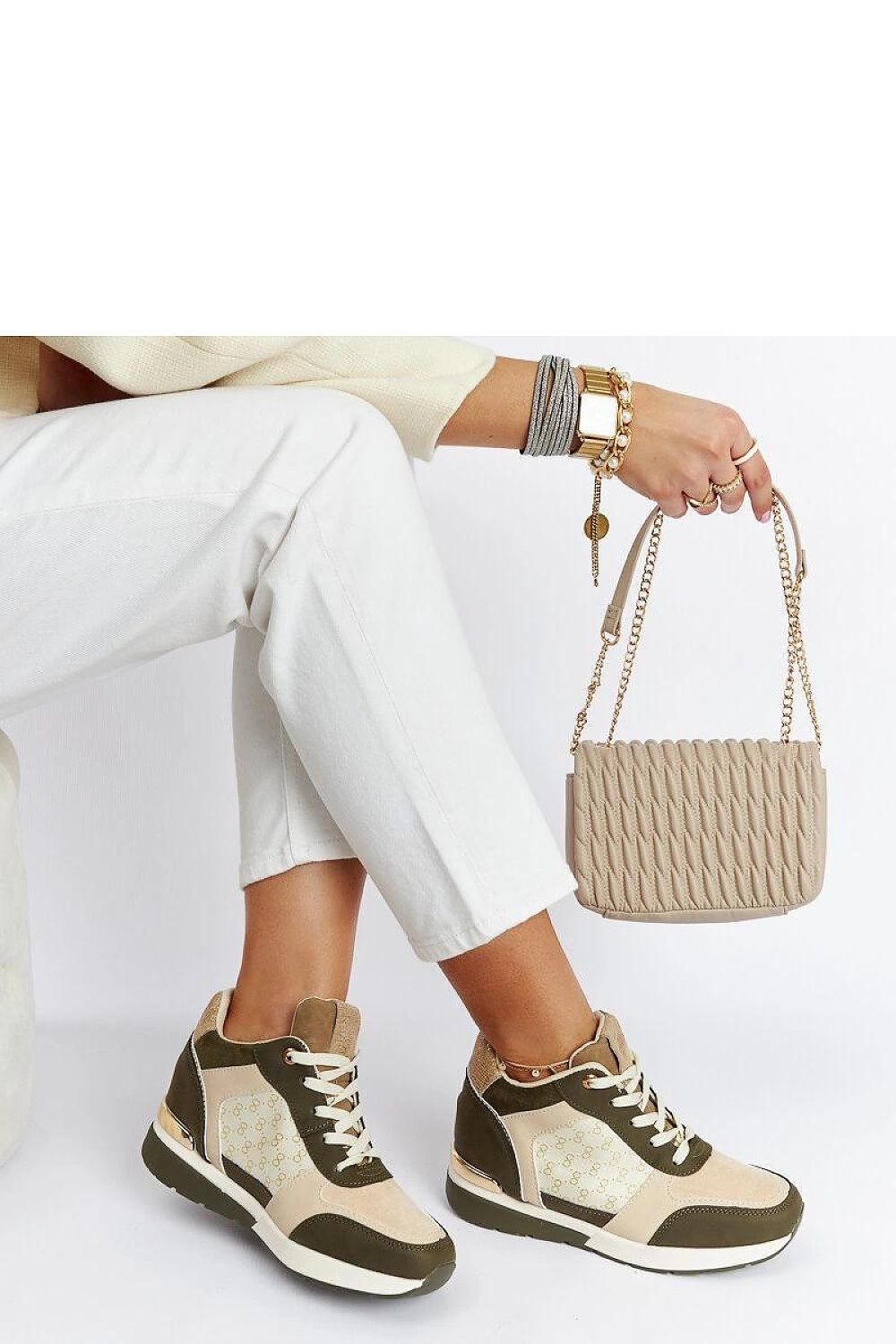  Baskets à plateforme model 207553 Solea 