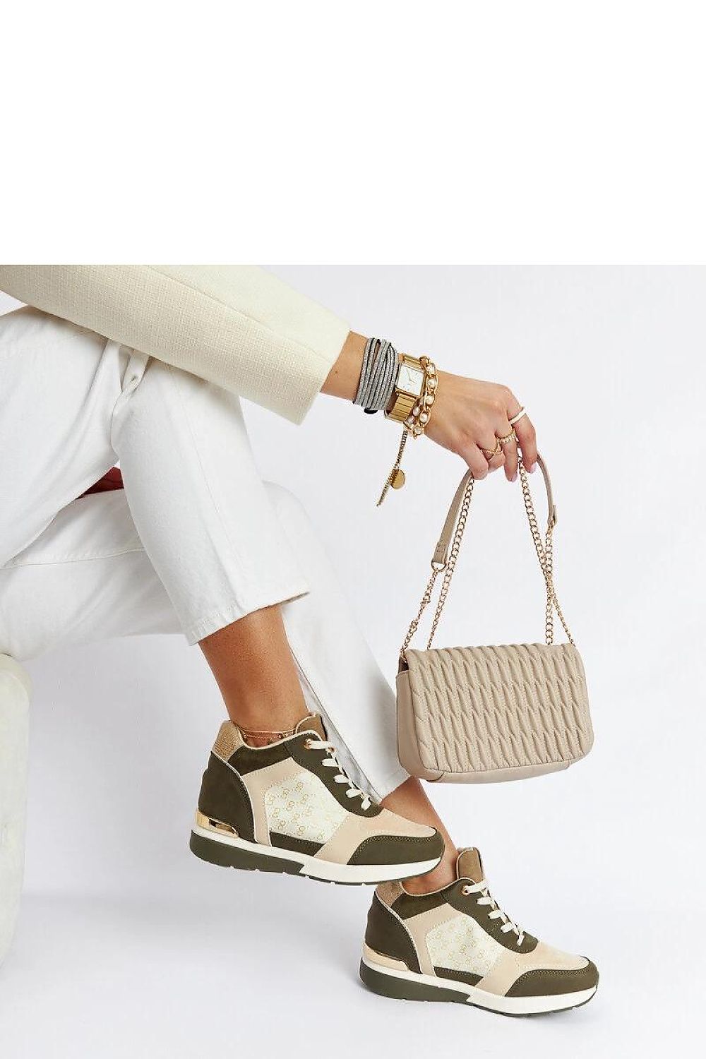  Baskets à plateforme model 207553 Solea 
