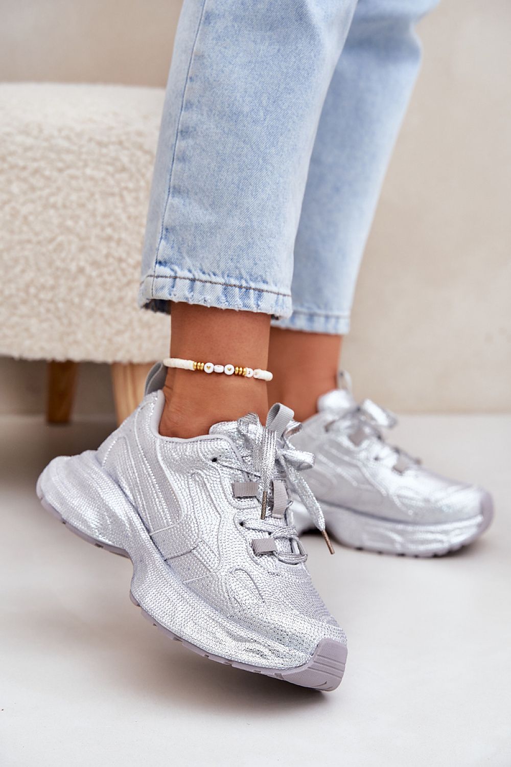  Baskets à plateforme model 209813 Step in style 