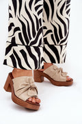  Des mules à talons model 209935 Step in style 
