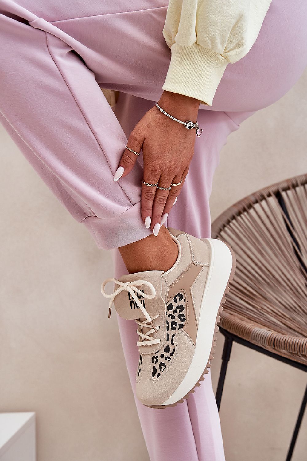  Baskets à plateforme model 211006 Step in style 