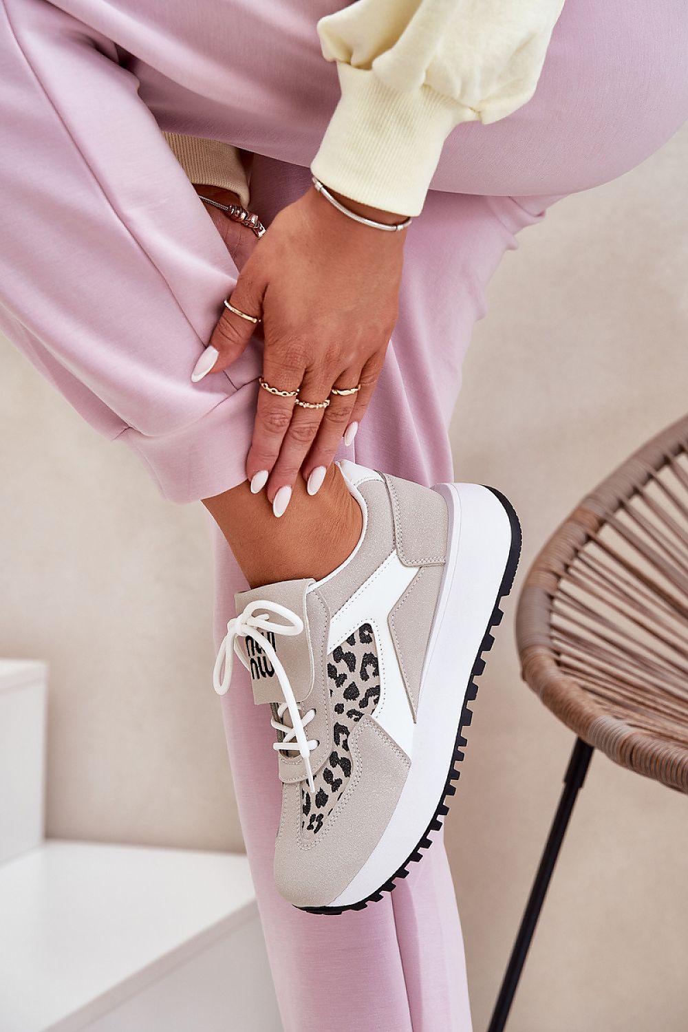  Baskets à plateforme model 211007 Step in style 