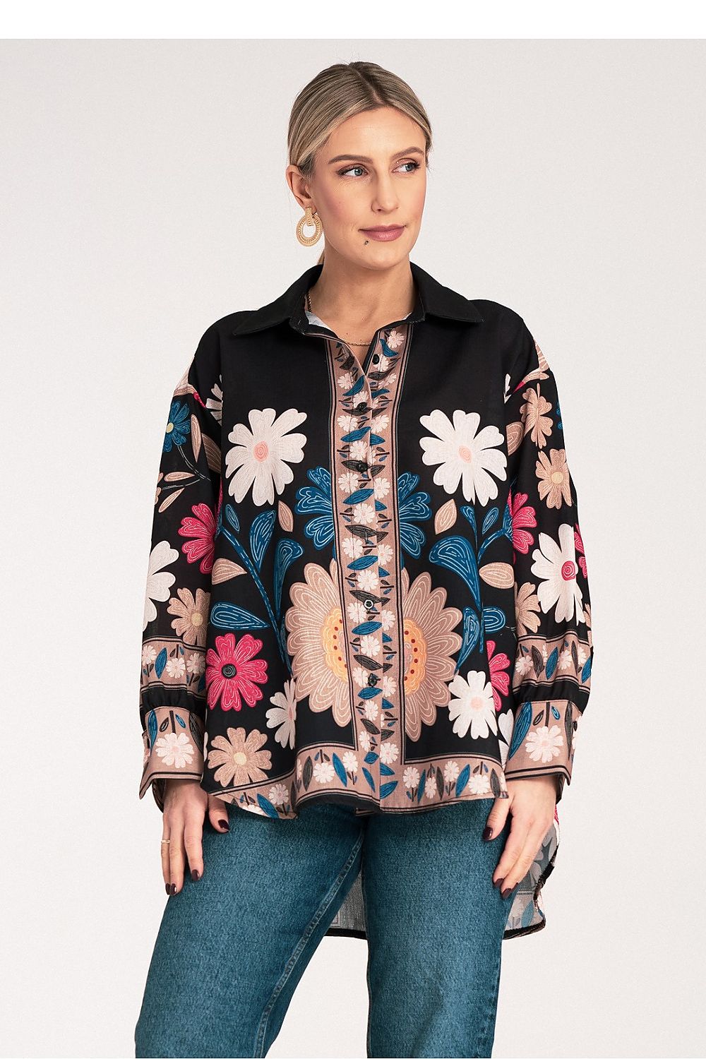  Chemise manche longue model 214919 Figl 