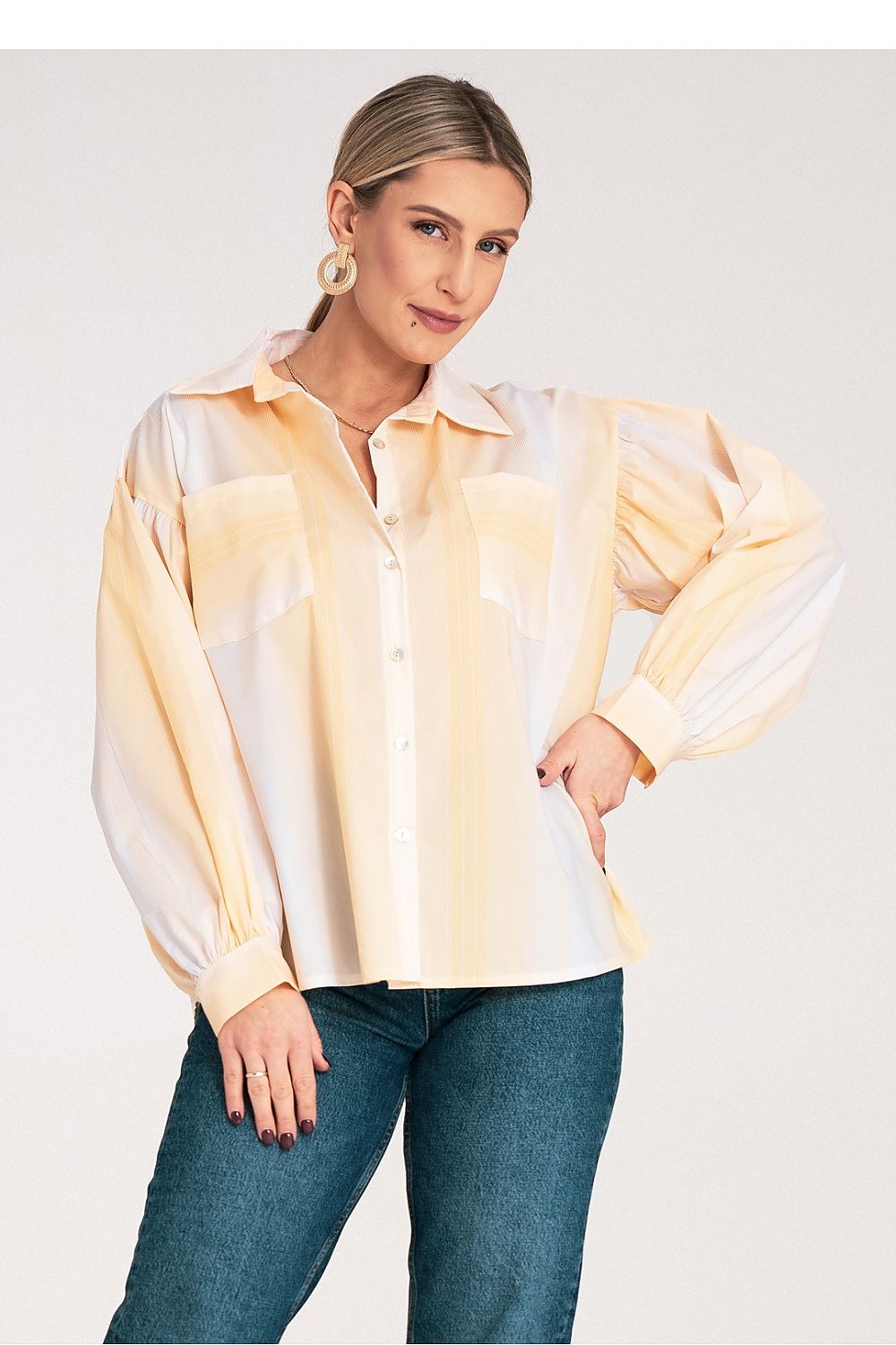  Chemise manche longue model 214921 Figl 