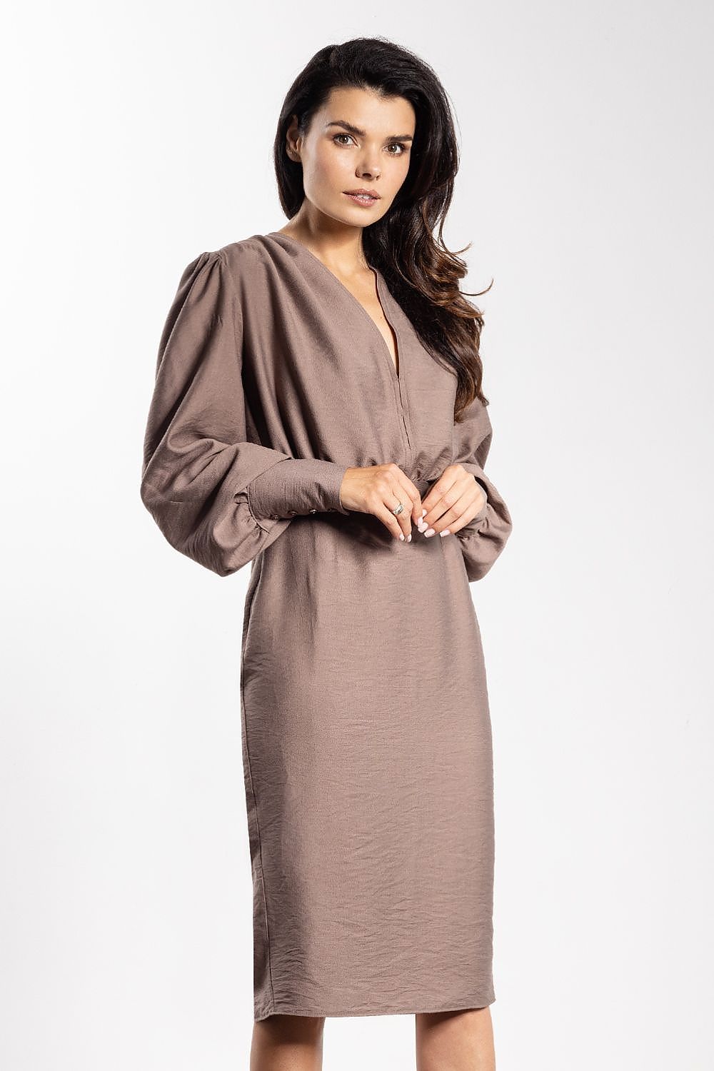  Robe de cocktail model 219014 awama 