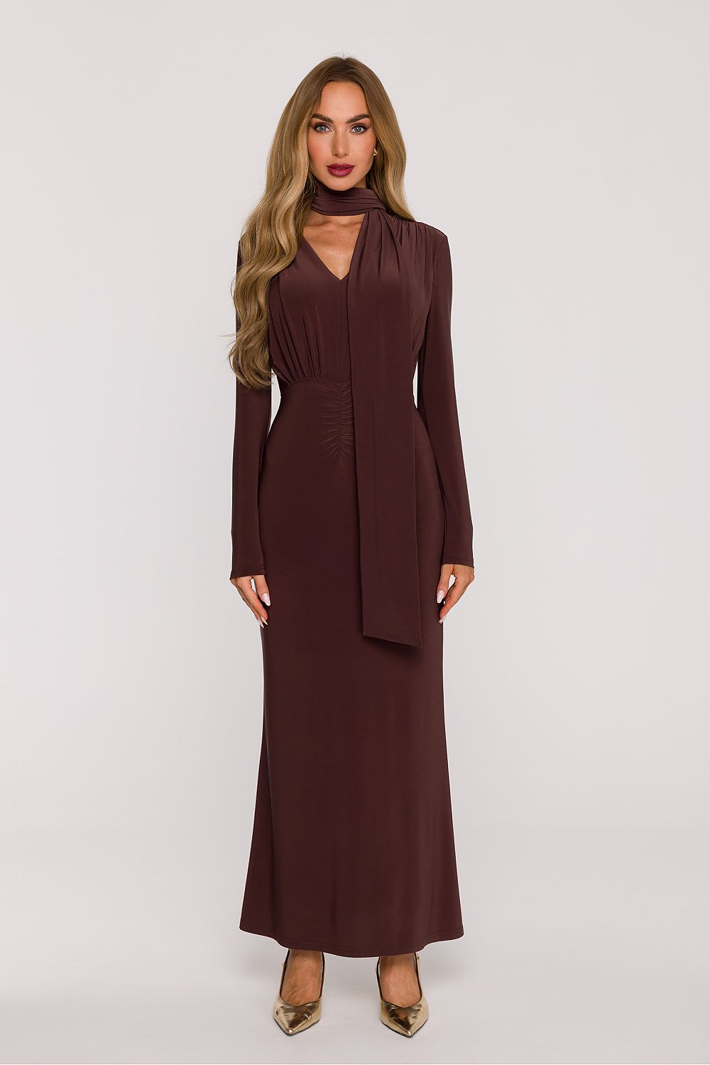  Robe longue model 219989 Moe 