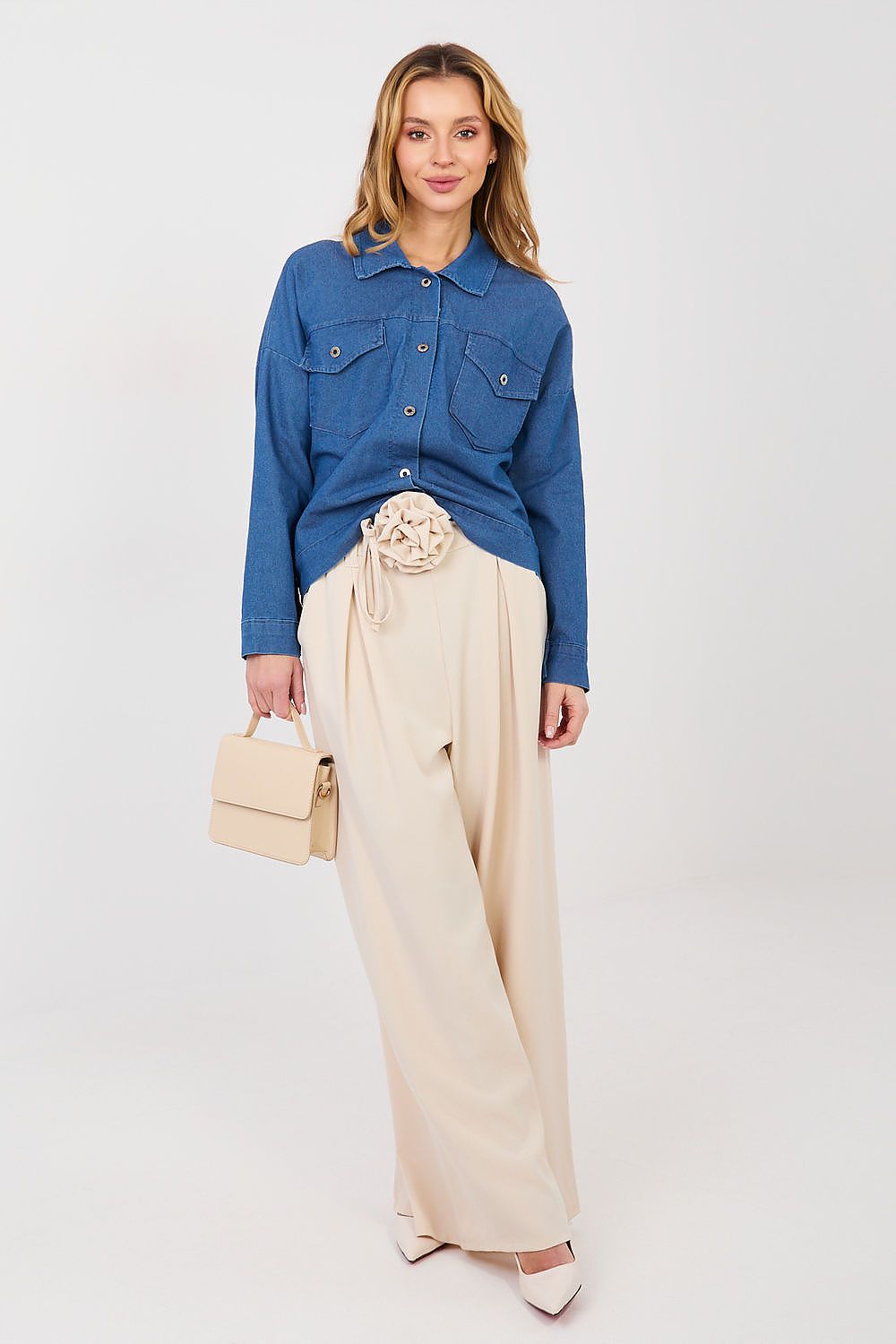  Veste en jean model 223822 Rue Paris 