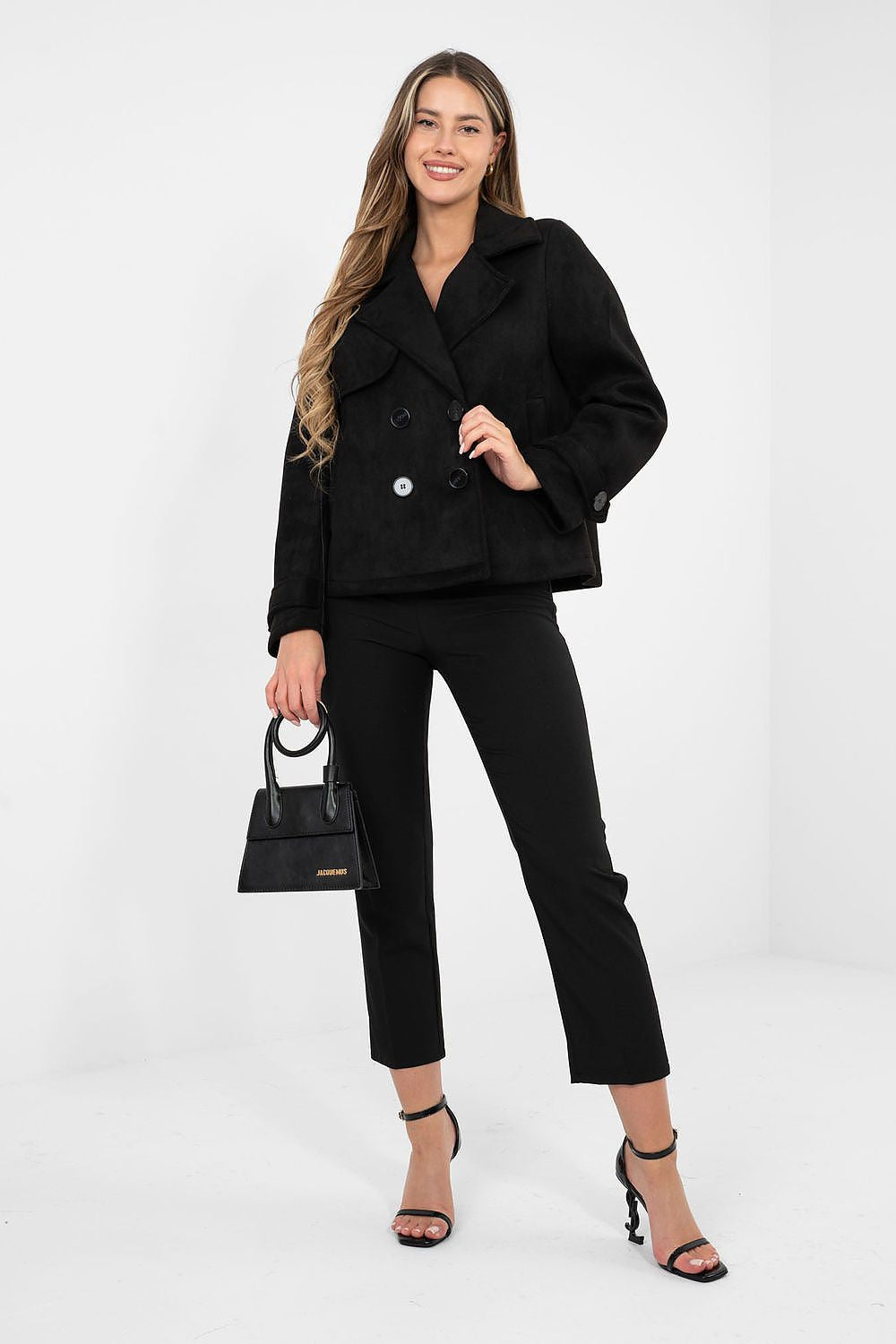  Manteau model 224727 Factory Price 