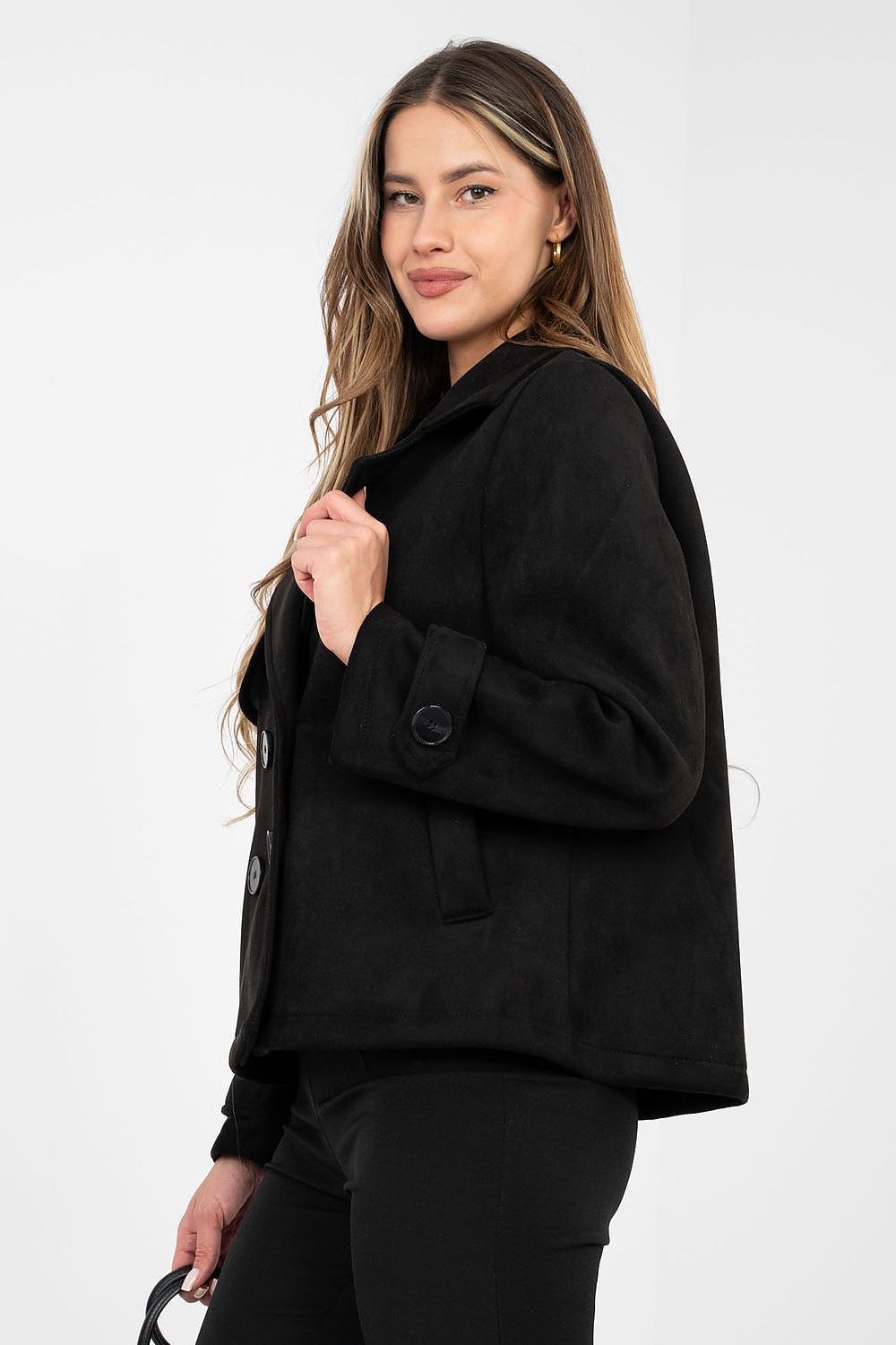  Manteau model 224727 Factory Price 