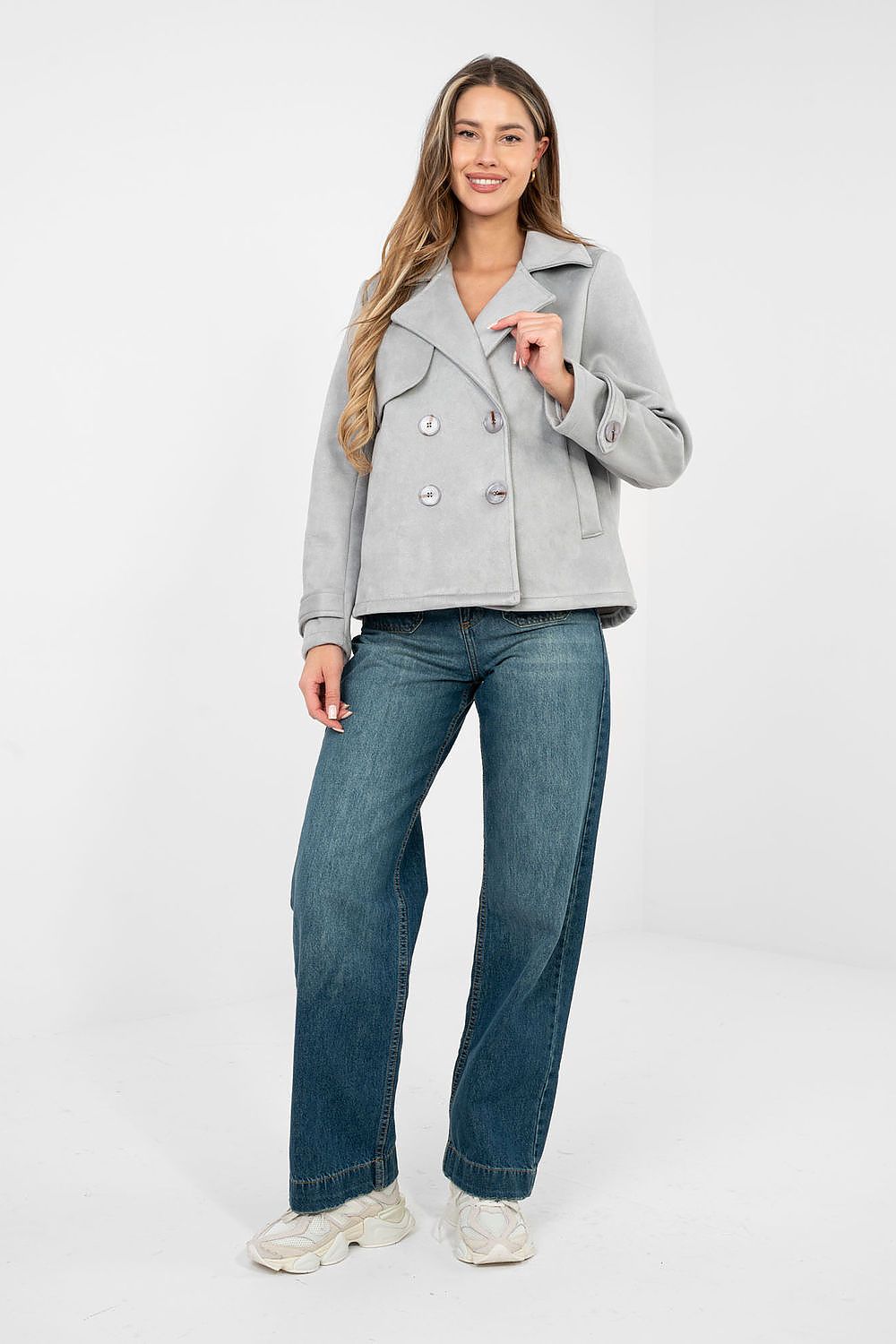  Manteau model 224729 Factory Price 