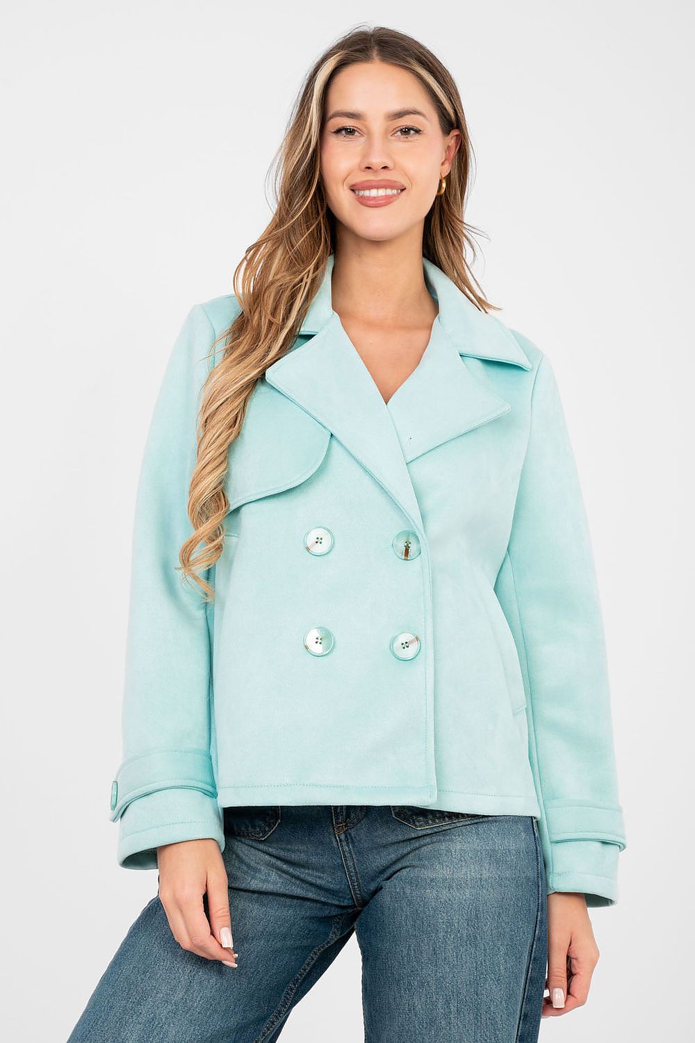  Manteau model 224730 Factory Price 