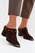  Des mules à talons model 225359 Step in style 