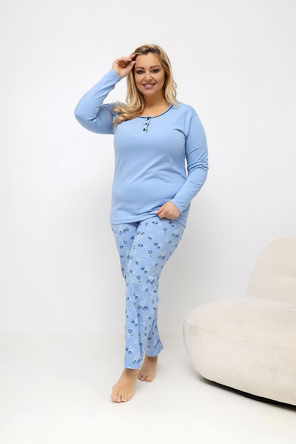  Pyjama Taille Plus model 226133 Forever Pink 