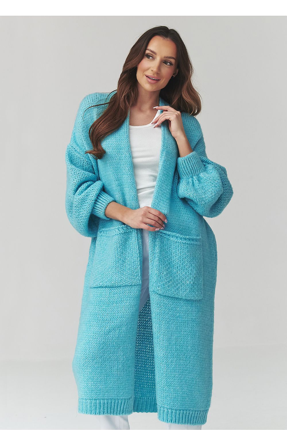  Cardigan model 226871 Makadamia 