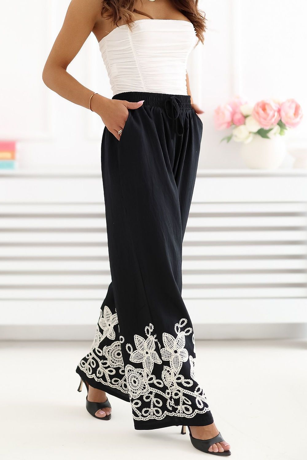  Pantalon femme model 227189 Factory Price 