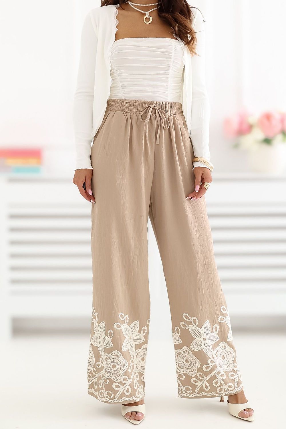 Pantalon femme model 227191 Factory Price 