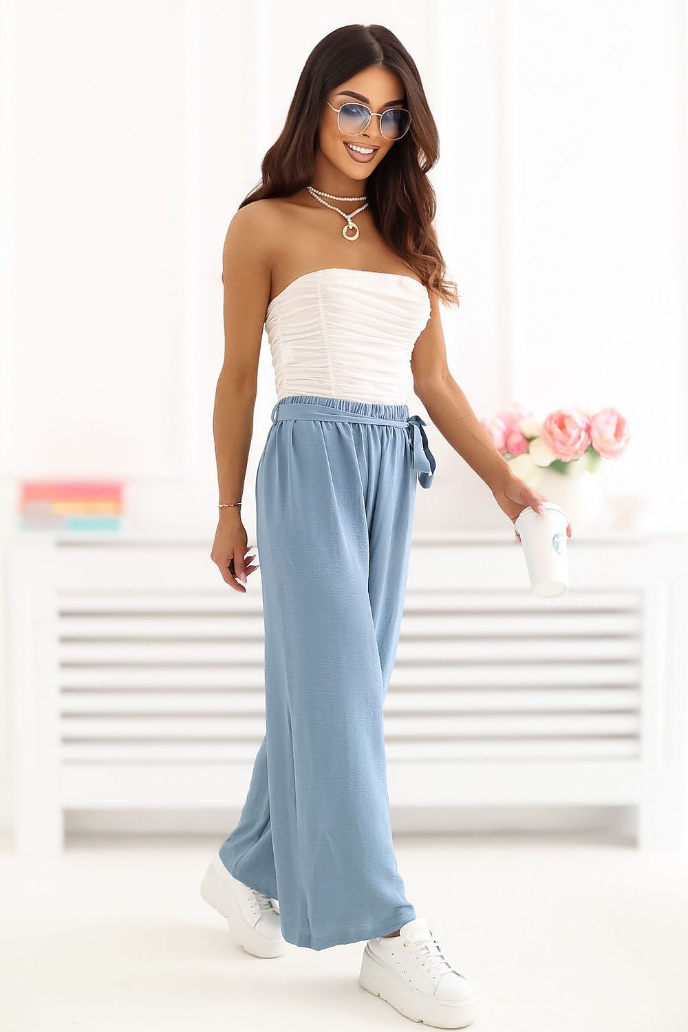  Pantalon femme model 227198 Factory Price 