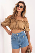  Shorts en jean model 228037 Factory Price 