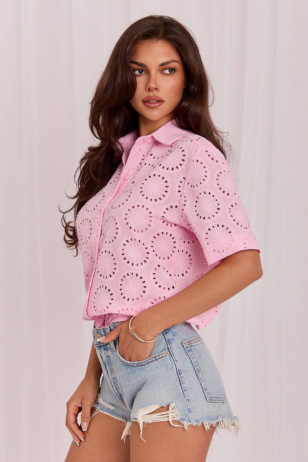  Chemise manche courte model 230427 Lakerta 