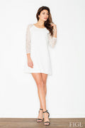  Robe de soirée model 57421 Figl 