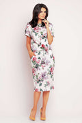  Robe de jour model 60138 awama 