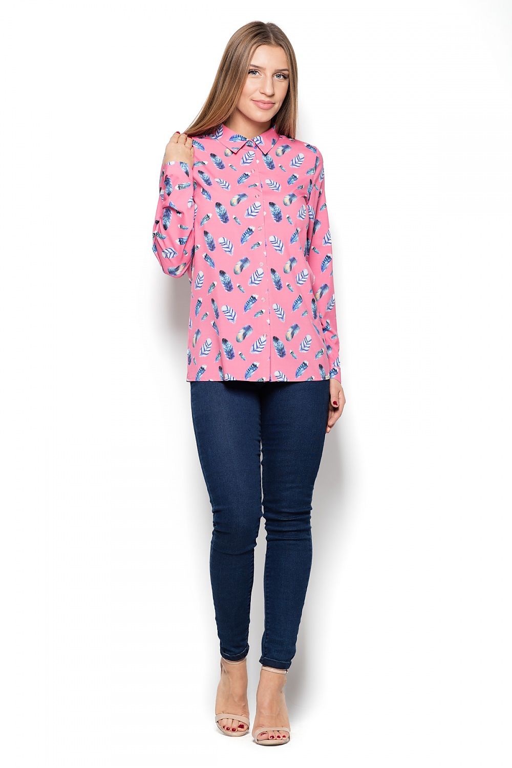  Chemise manche longue model 76987 Katrus 