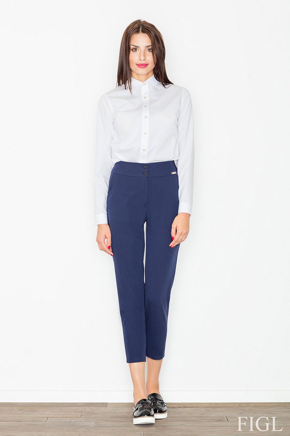  Pantalon femme model 77071 Figl 