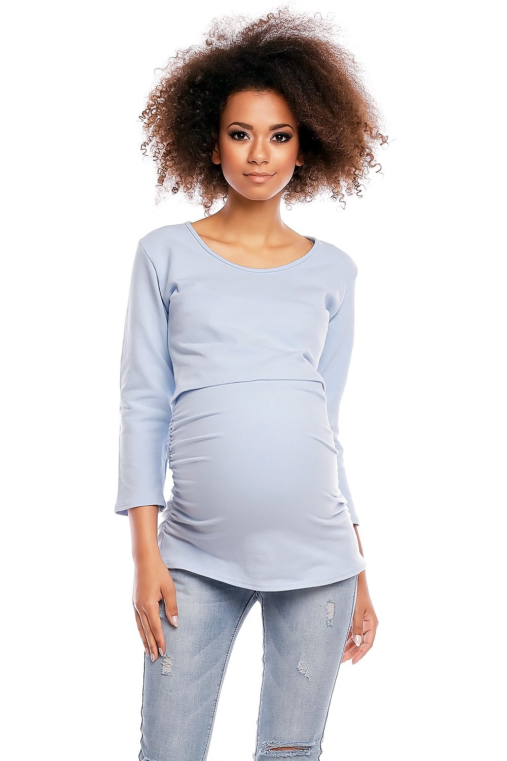  Tunique de grossesse model 84450 PeeKaBoo 