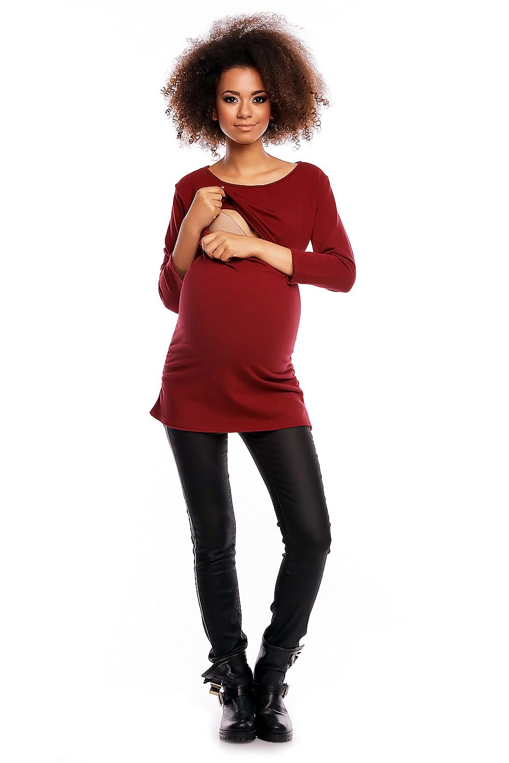  Tunique de grossesse model 84455 PeeKaBoo 