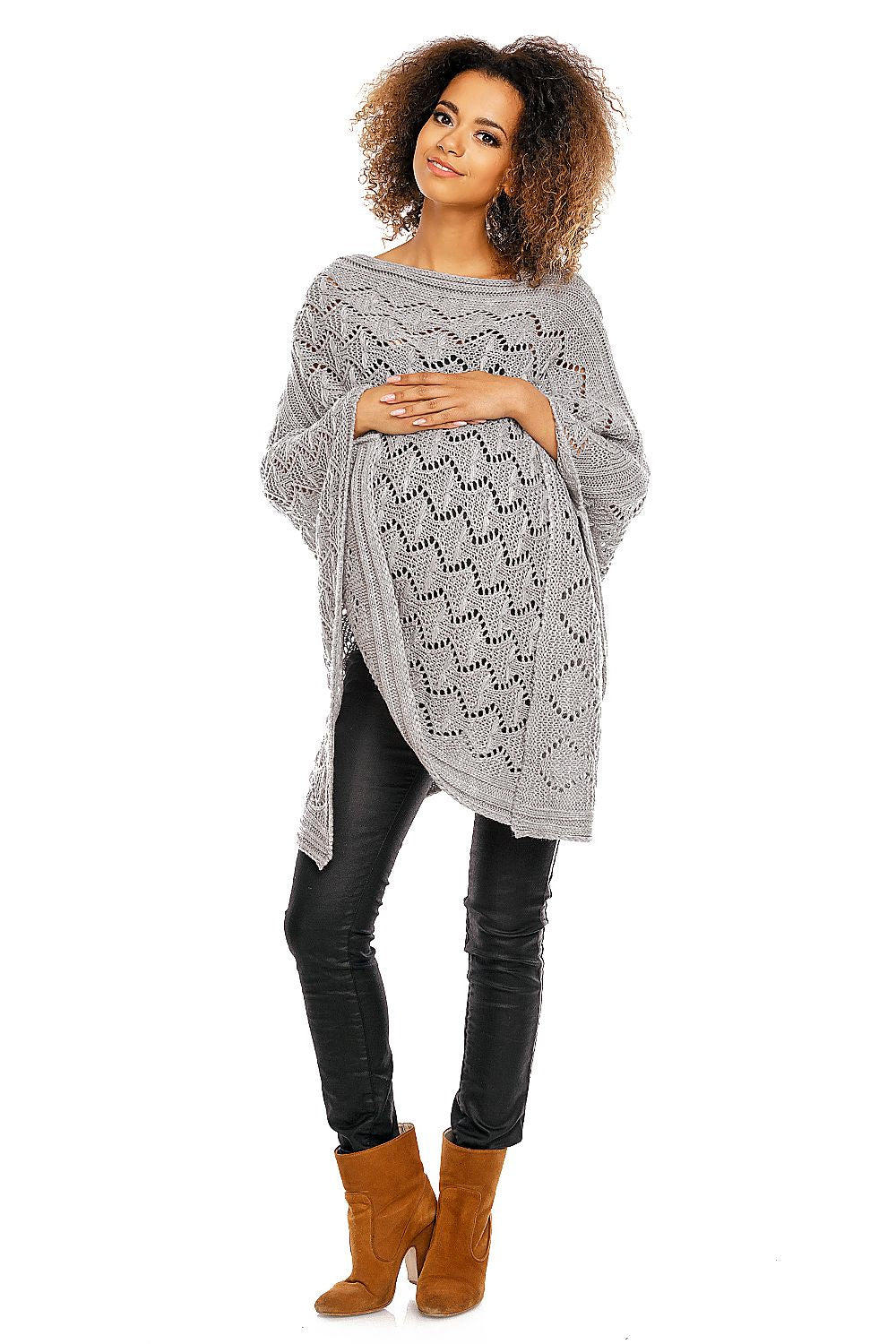  Cardigan de grossesse model 94515 PeeKaBoo 