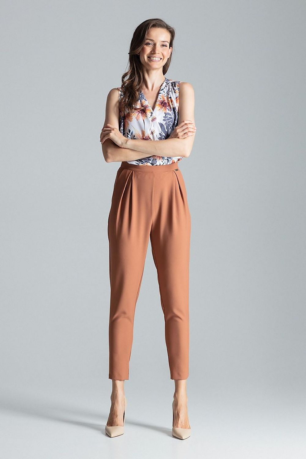  Pantalon femme model 135785 Figl 