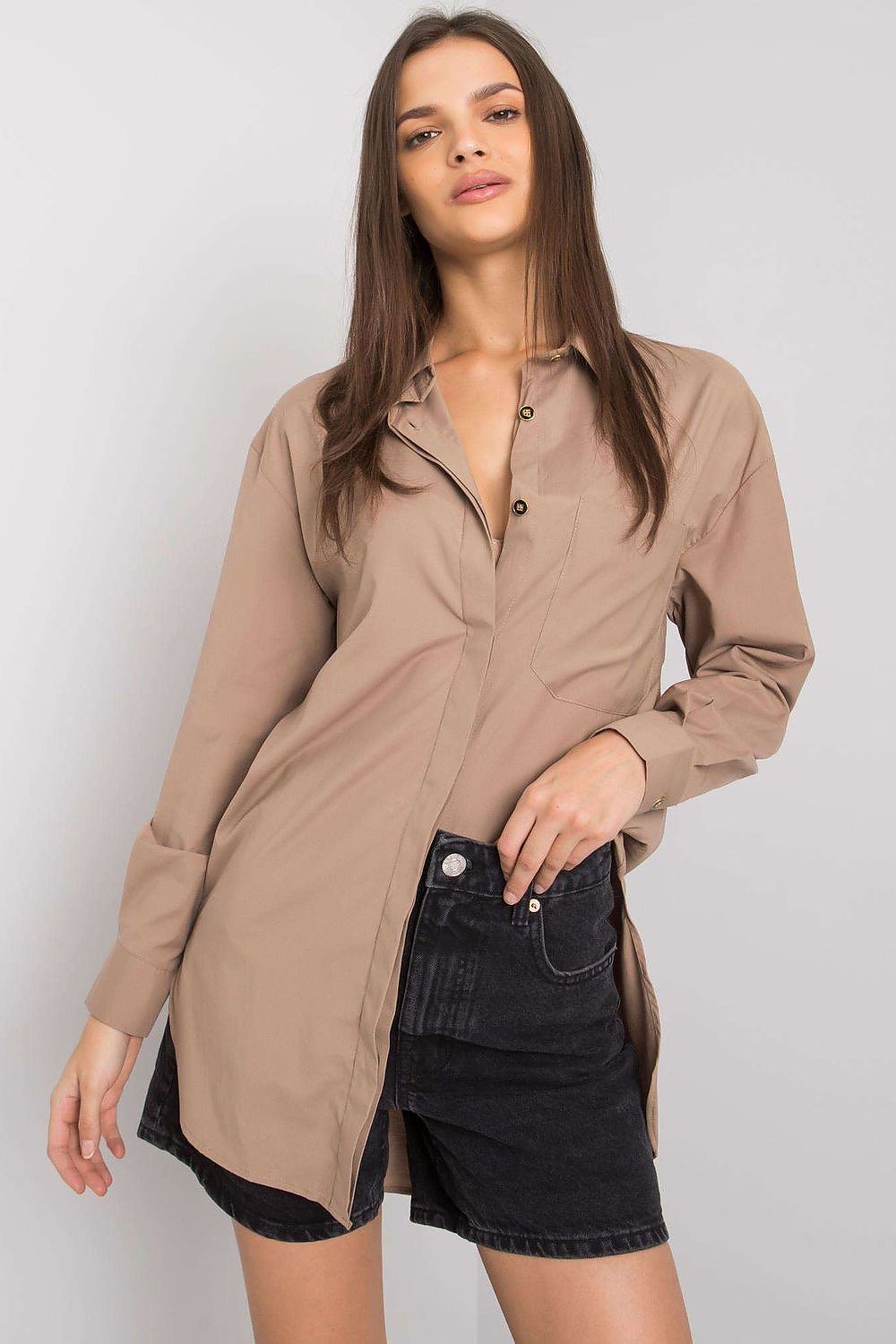  Chemise manche longue model 160737 Ex Moda 