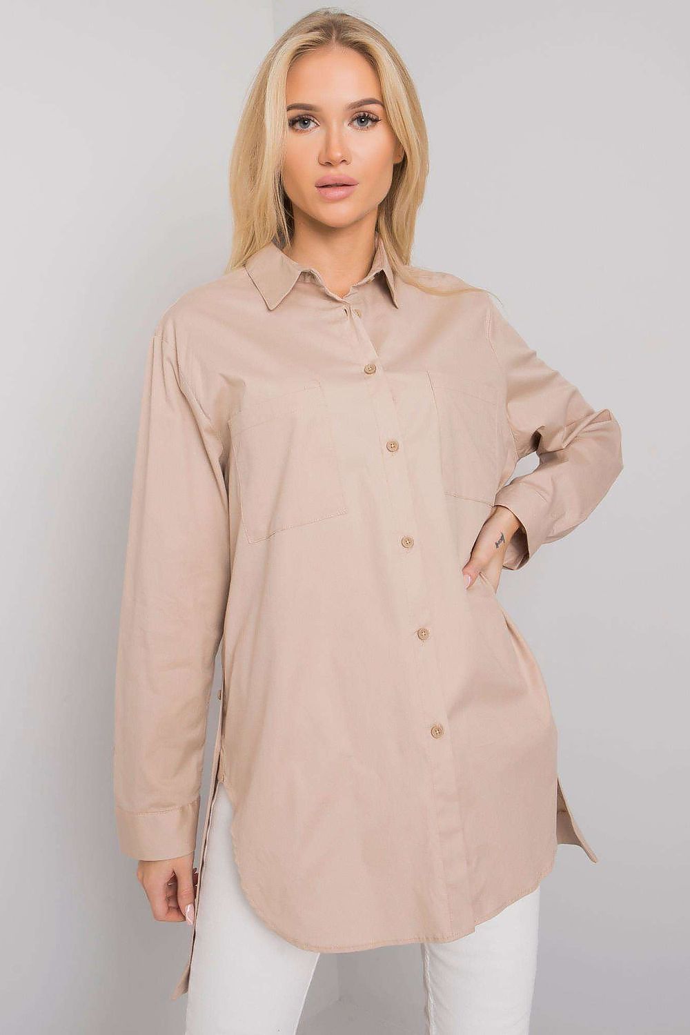  Chemise manche longue model 160741 Ex Moda 