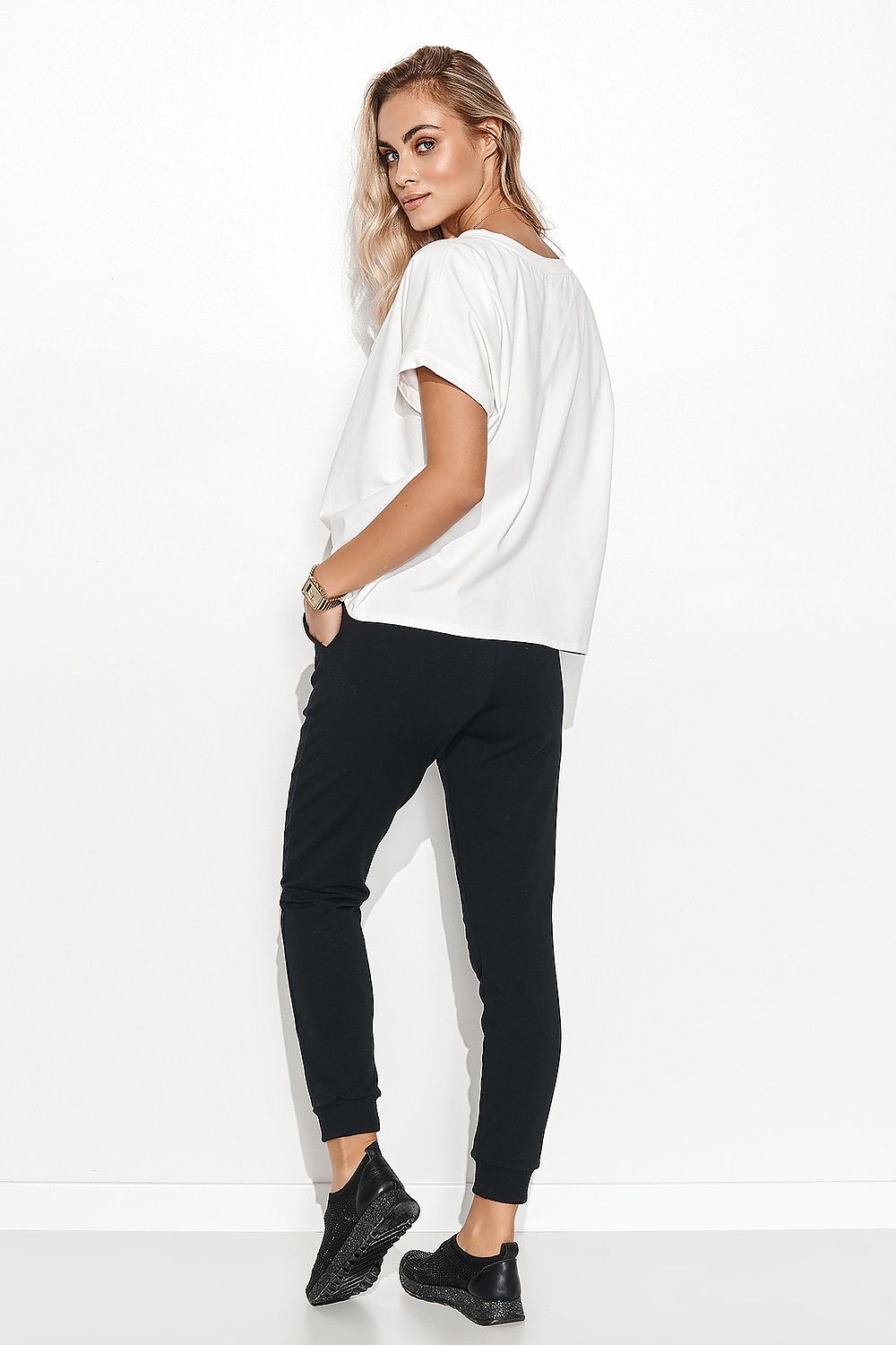  Pantalon survêtement model 162923 Makadamia 
