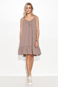  Robe de jour model 164193 Makadamia 
