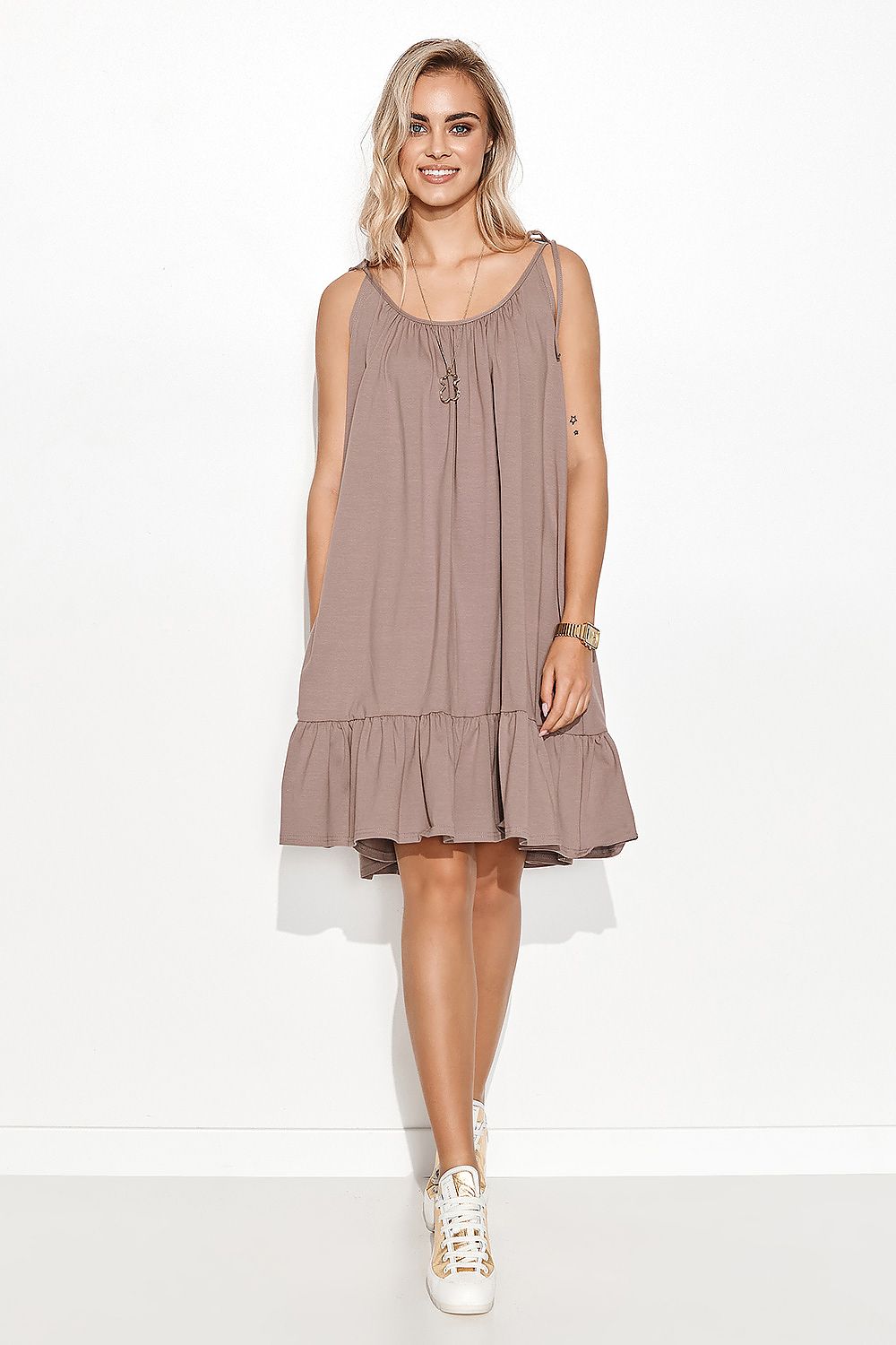  Robe de jour model 164193 Makadamia 