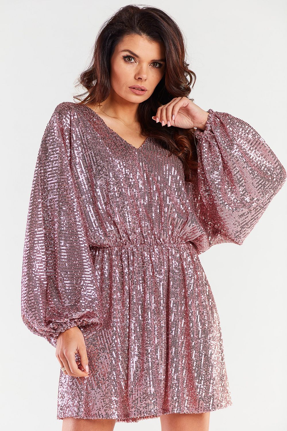  Robe de soirée model 174303 awama 