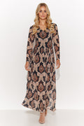  Robe de jour model 184804 Makadamia 