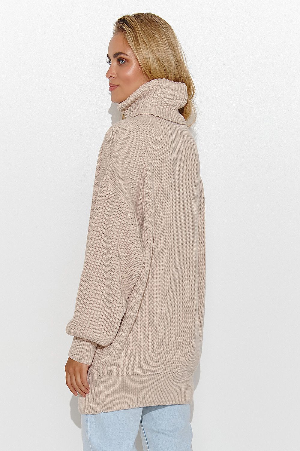  Col roulé model 185214 Makadamia 