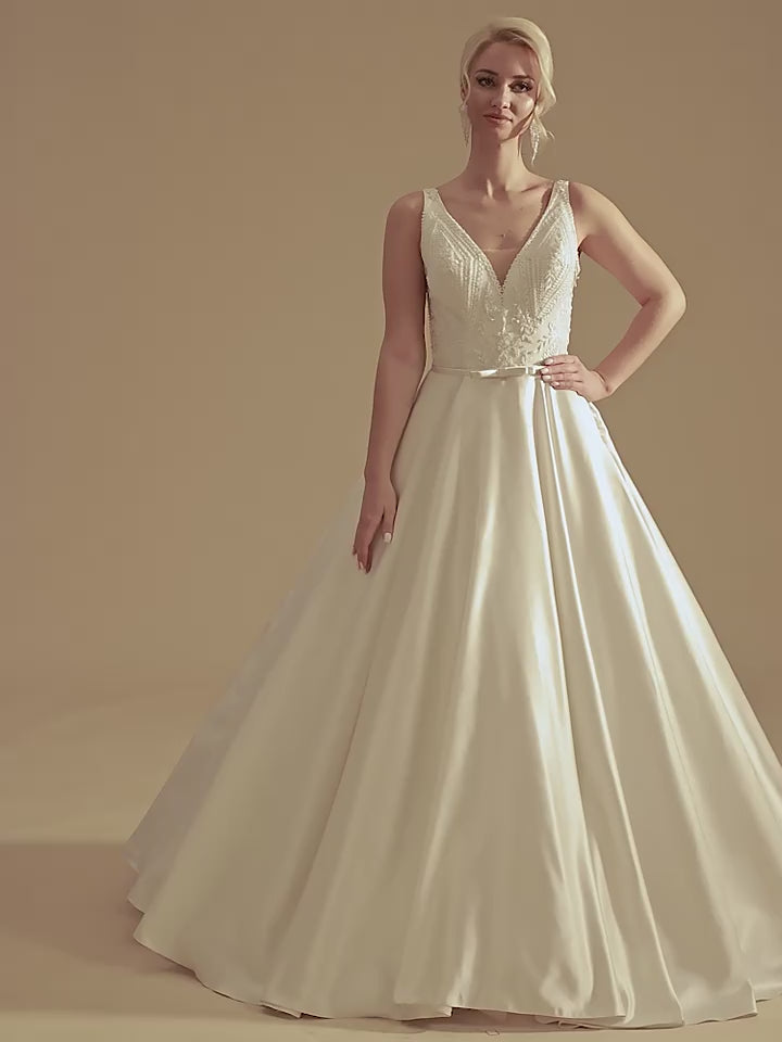 Robe de mariée Organza